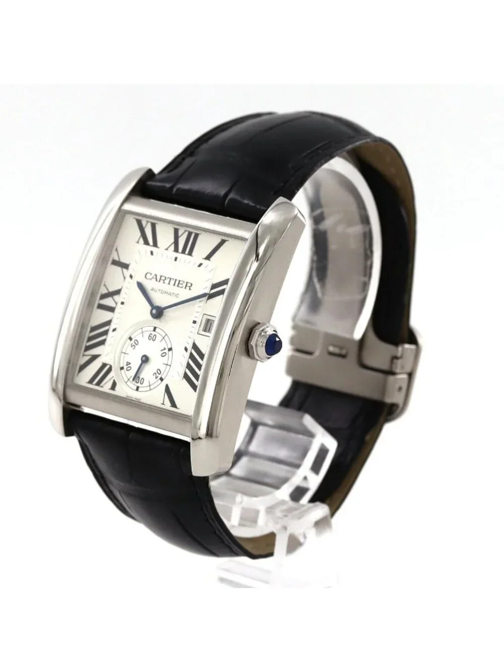 Cartier Tank MC LM SS Automatic Winding Watch